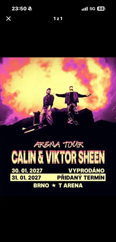Calin & Viktor sheen Arena tour