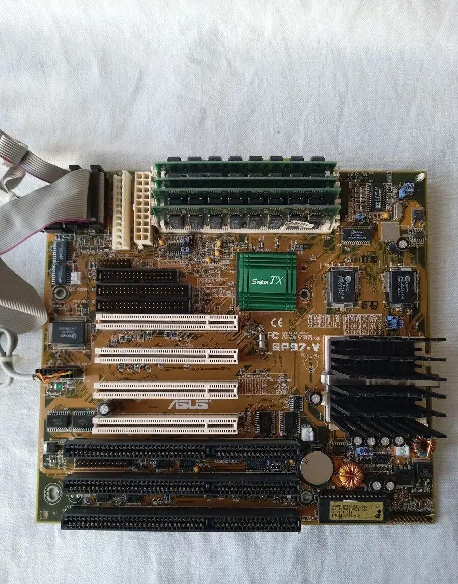 RETRO základní deska, socket 7-PENTIUM S 150MHz.