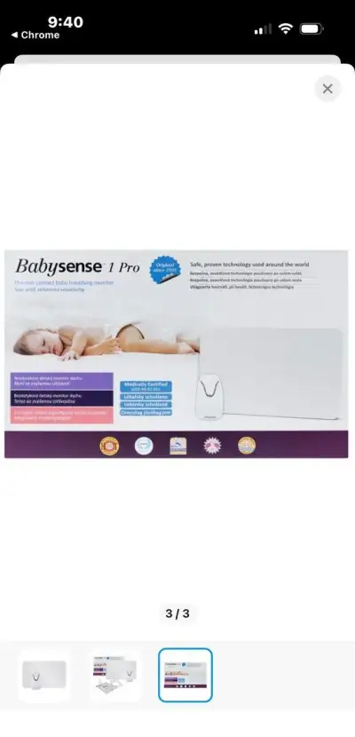 Monitor dechu babysense 1 pro