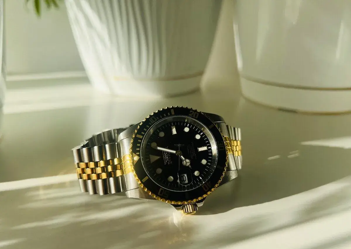 Invicta Pro Diver jubillee gold
