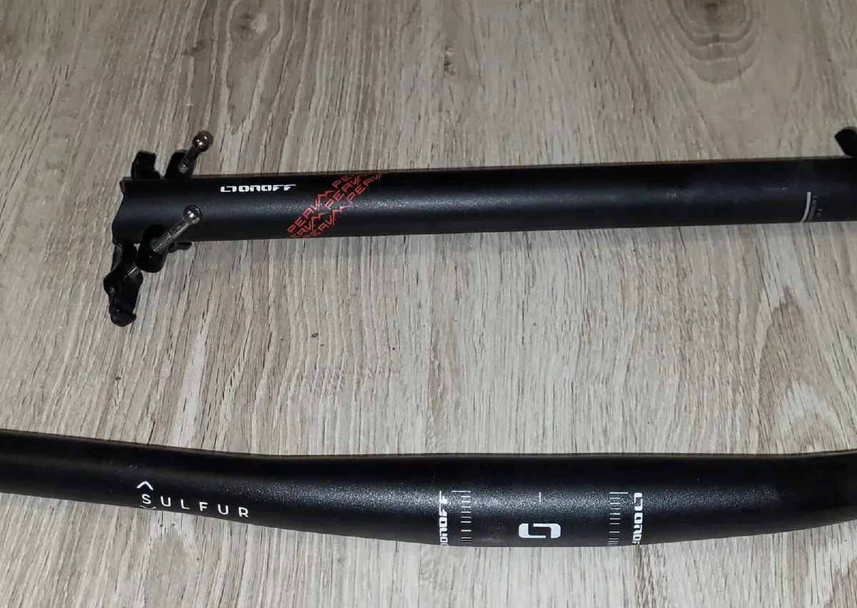 OnOff Al Řidítka 31,8/740mm, Sedlovka 27,2/400mm