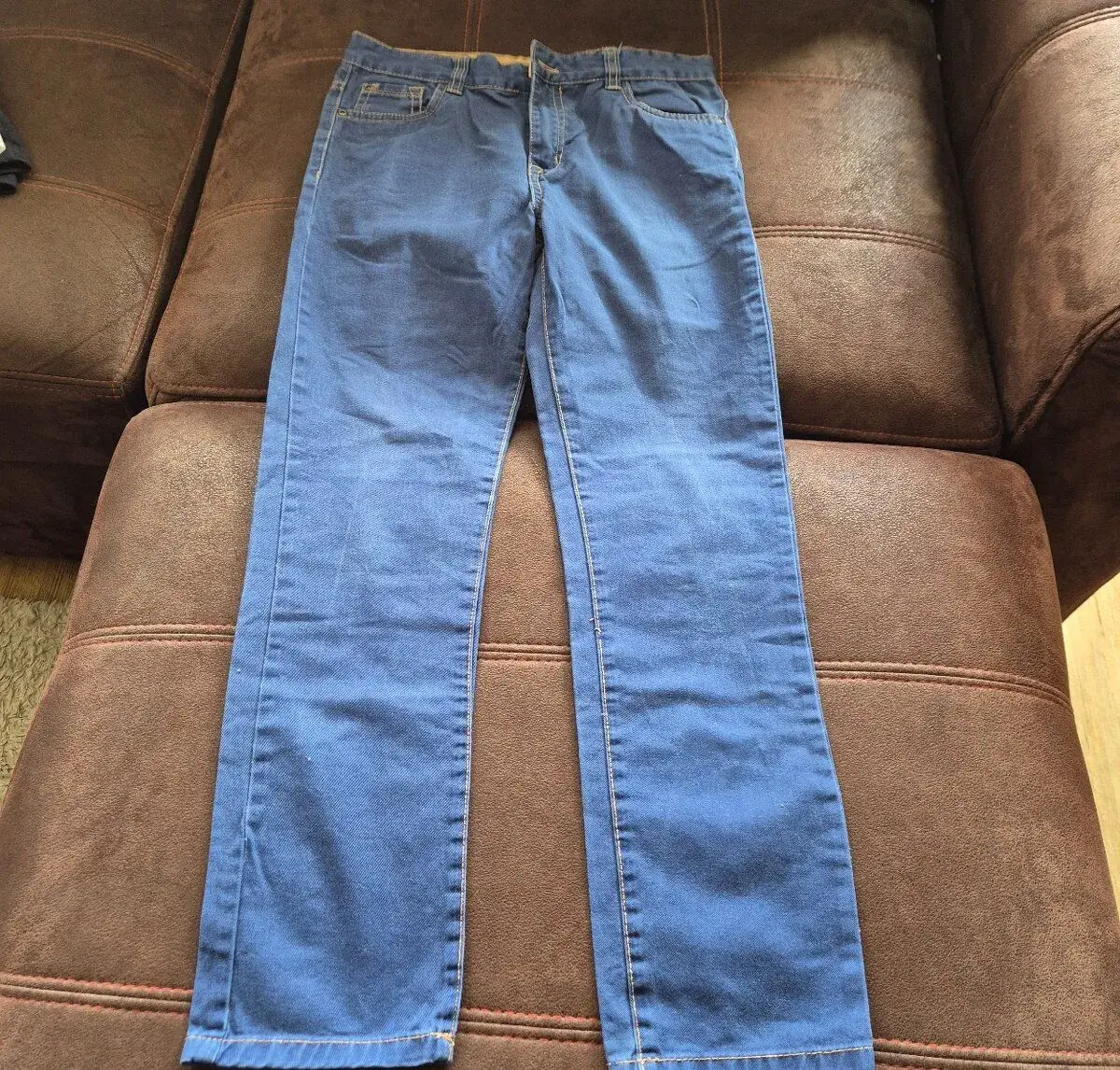 kalhoty modré vel. 152 zn. Denim CO