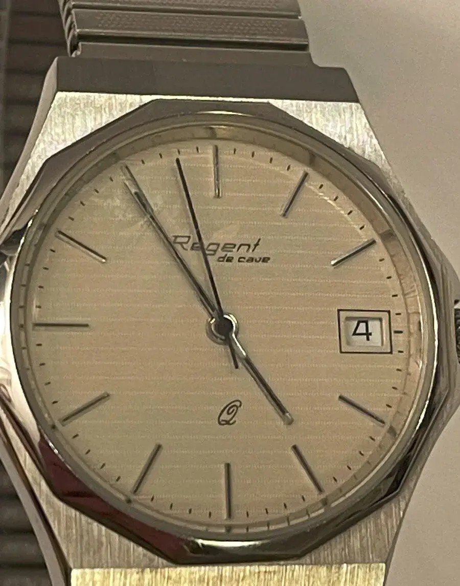 Neměcké hodinky Regent de cave, strojek Quartz