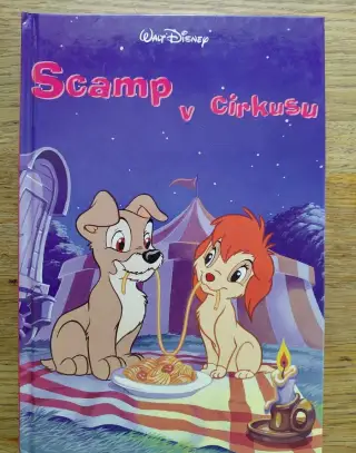 Dětská knížka Scamp v cirkusu DĚTSKÝ KNIŽNÍ KLUB