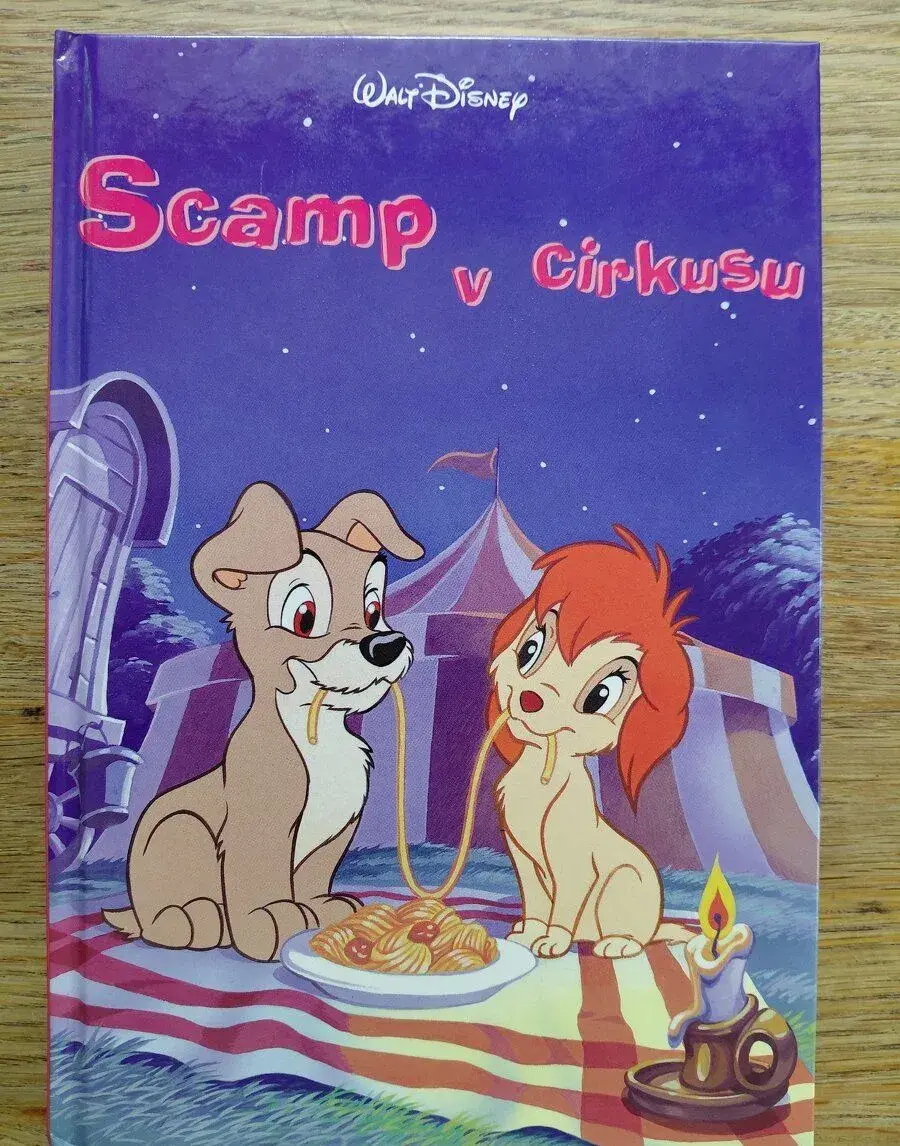 Dětská knížka Scamp v cirkusu DĚTSKÝ KNIŽNÍ KLUB