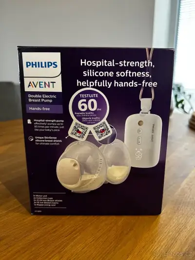 Dvojitá elektrická odsávačka mateřského mléka Philips Avent