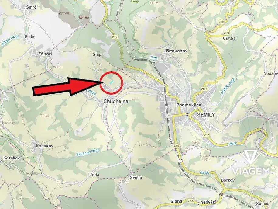 Zahrada 2 960 m², Podíl 8 % o výměře 247 m²