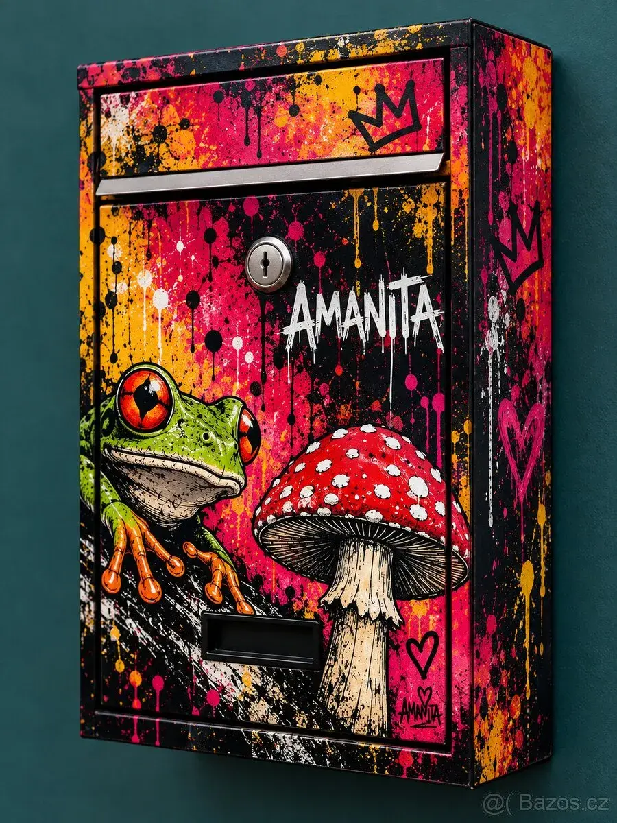 Poštovní schránka limitovaná edice Amanita