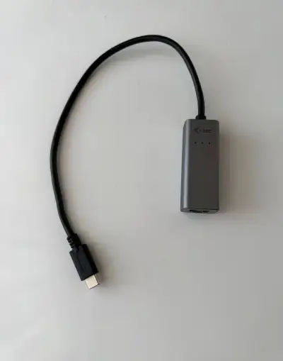 Kovový síťový adaptér i-tec USB-C na Gigabit Ethernet RJ-45