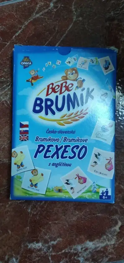 Pexeso, čelovka a puzzle,figurky
