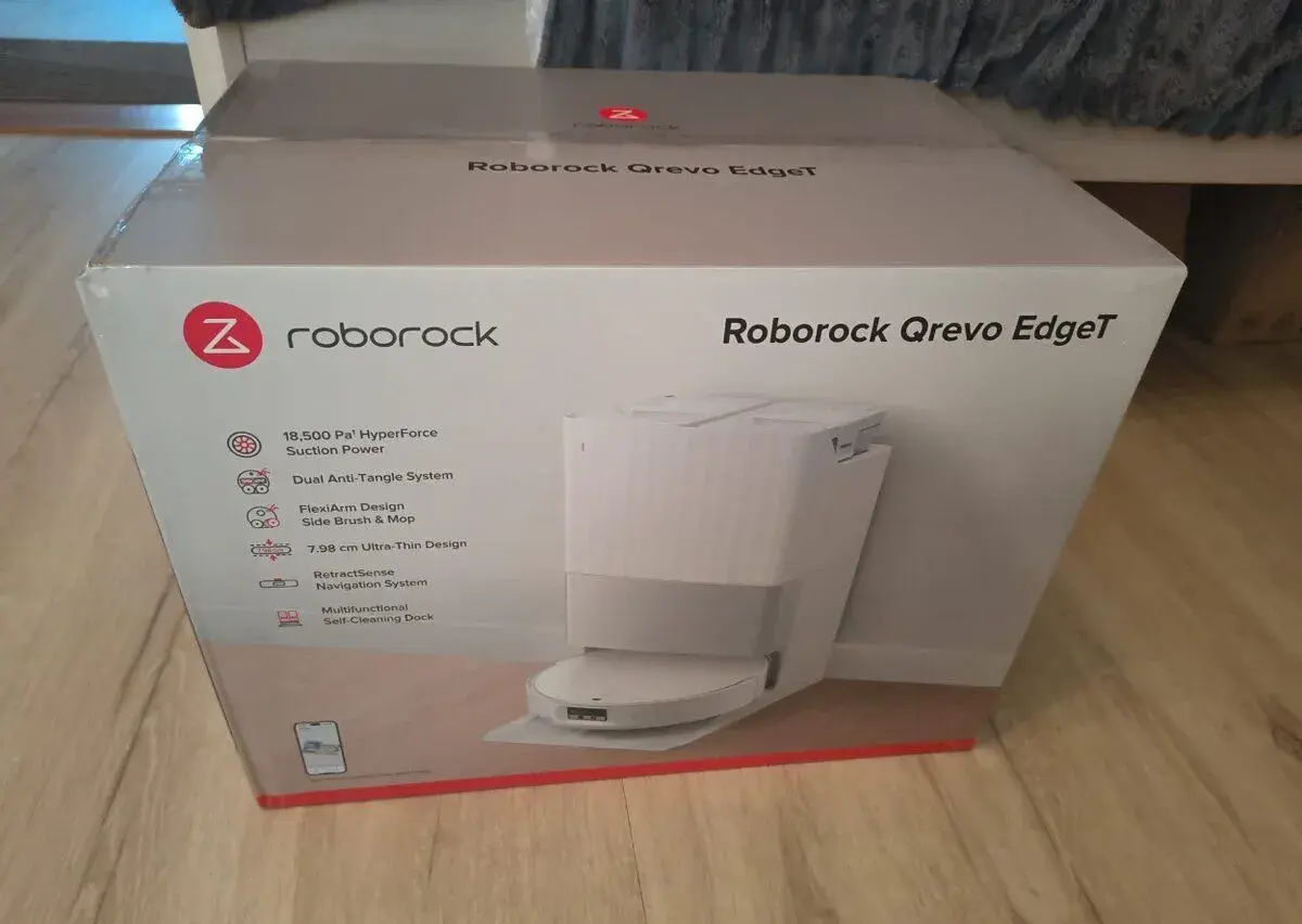 Nový robotický vysavač Roborock Qrevo EdgeT za super cenu