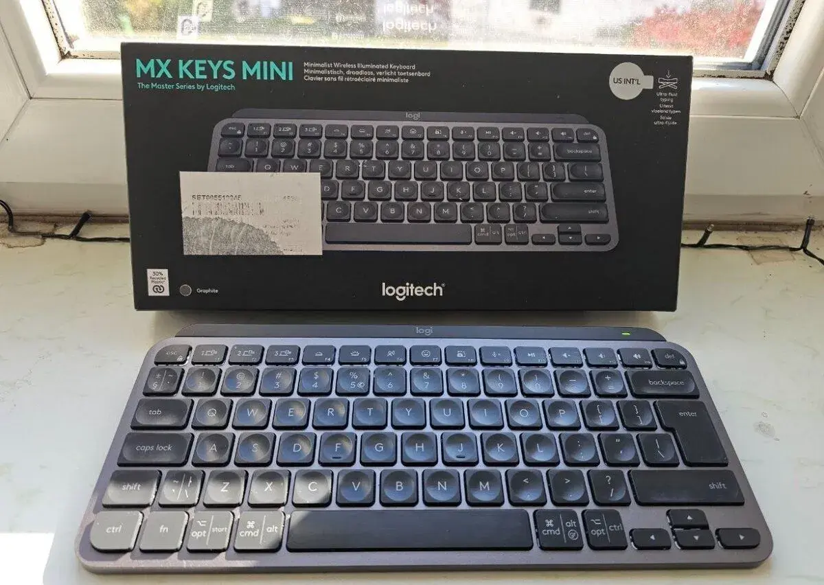 Logitech MX Keys Mini – US INT'L, podsvícená