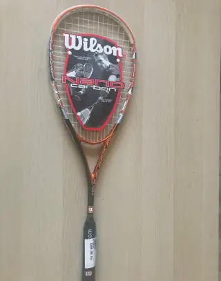 Squashova raketa Wilson nano carbon -Olomouc