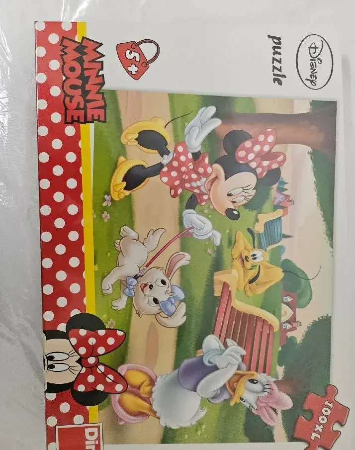 Nové puzzle Minnie Mouse - 100 dílů