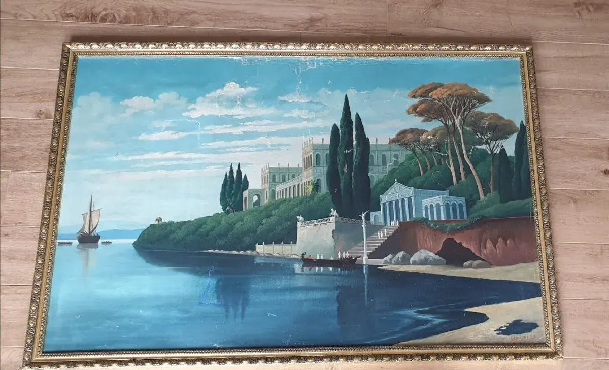 Starý obraz z roku 1914.