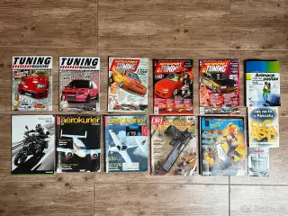 Starší časopisy a knihy – Tuning, Autosport, LEVEL a další