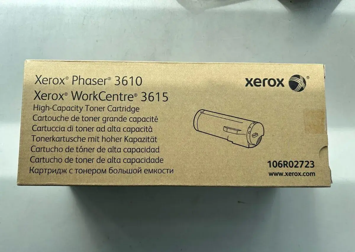 Originální toner Xerox 106R02723