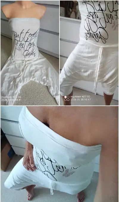 Baggy nový overal zn."X.D." vel."L/XL" bílá