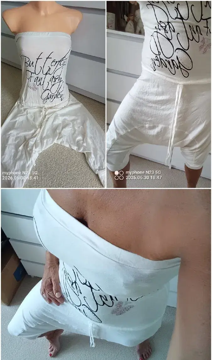 Baggy nový overal zn."X.D." vel."L/XL" bílá