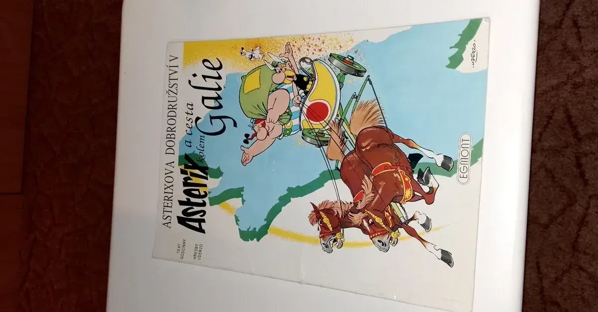 Asterix a cesta do Galie 200kč,český komiks