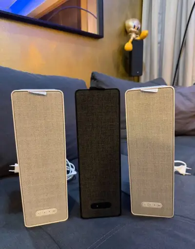 SONOS IKEA SYMFONISK 2. gen. 2x bílý 1x černý Wi-Fi reproduk