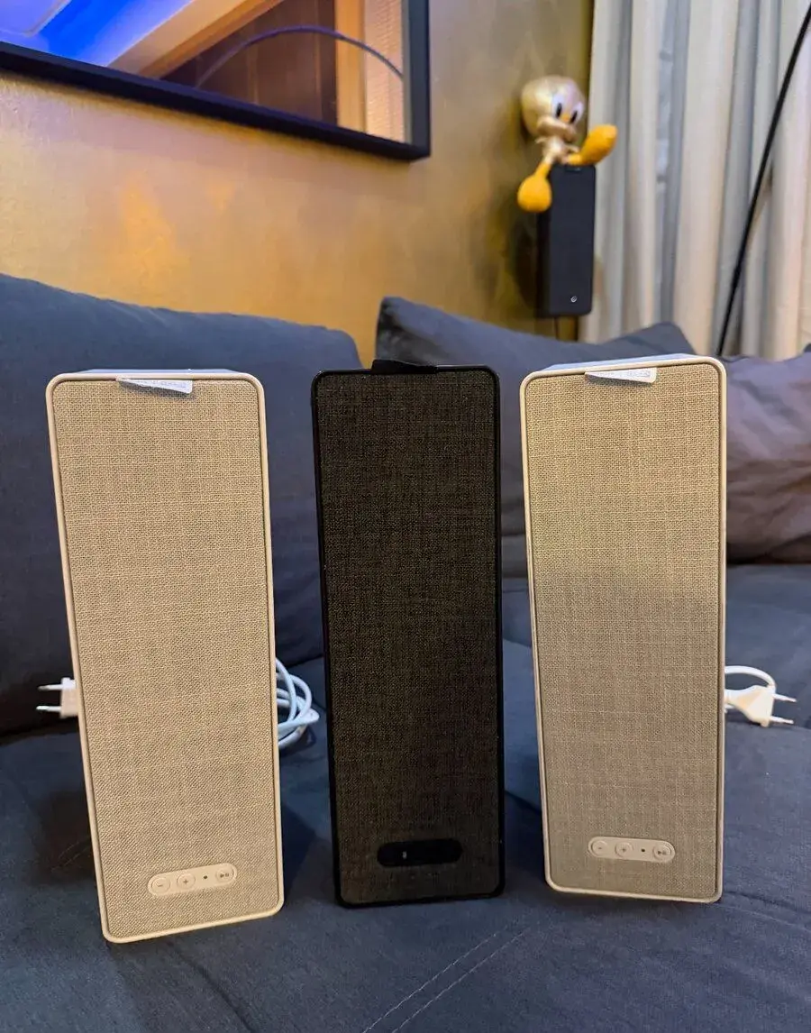 SONOS IKEA SYMFONISK 2. gen. 2x bílý 1x černý Wi-Fi reproduk