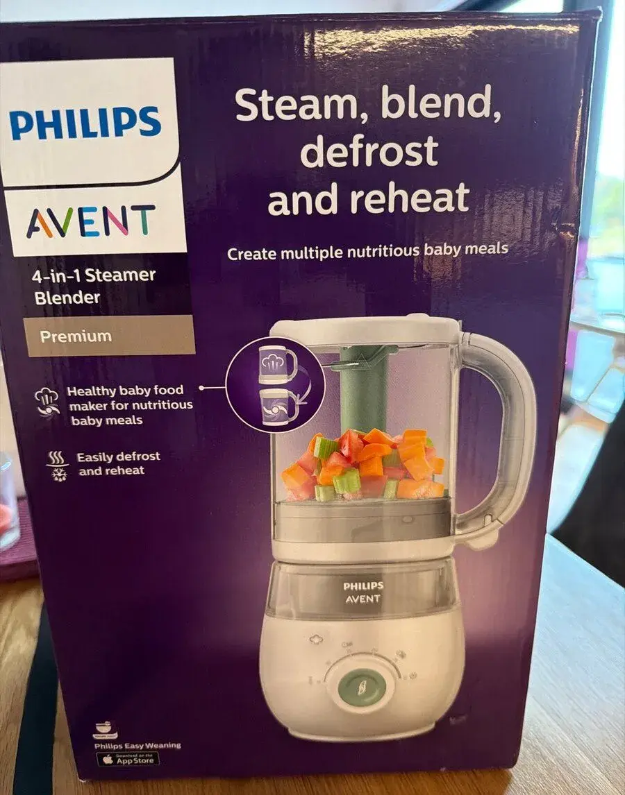 Philips Avent Premium Parní hrnec a mixér 4 v 1 SCF885/01