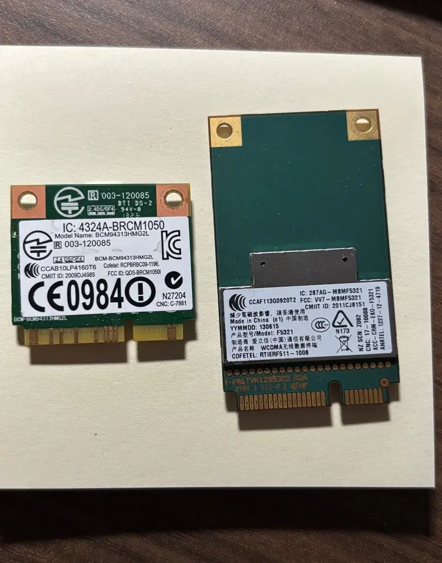 MINIPCIE KARTA HS2350 ERICSSON F5321 HSPA+3G GPS