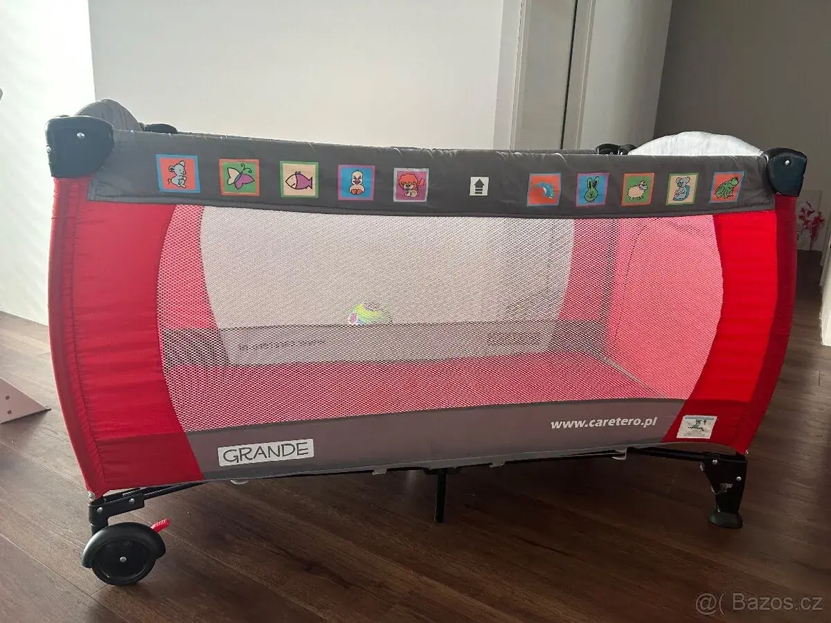 Cestovni postýlka caretero grande 120x60 cm
