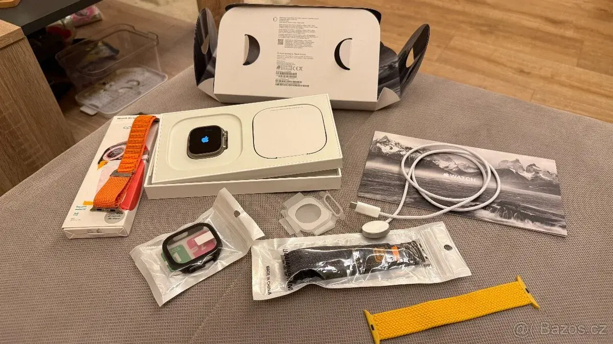 Apple Watch Ultra 3 – velmi dobrý stav, záruka do 12/2027, b