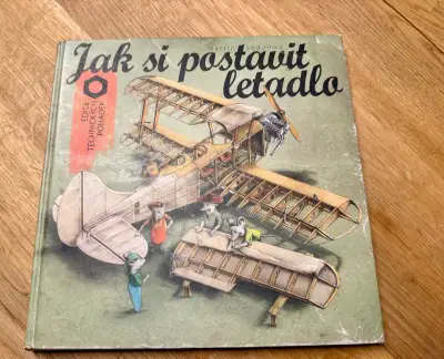 Detska kniha Jak si postavit letadlo