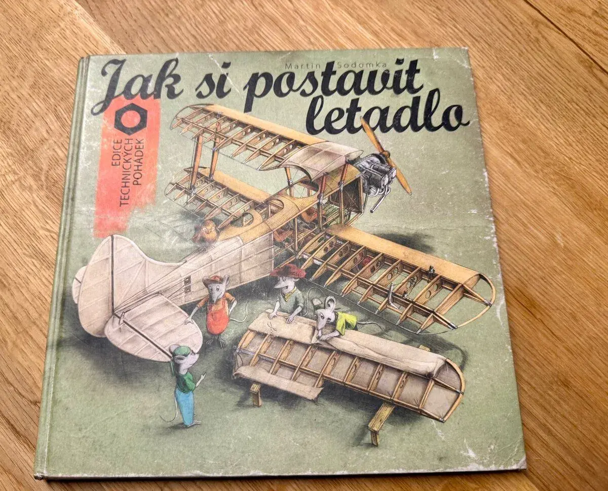 Detska kniha Jak si postavit letadlo