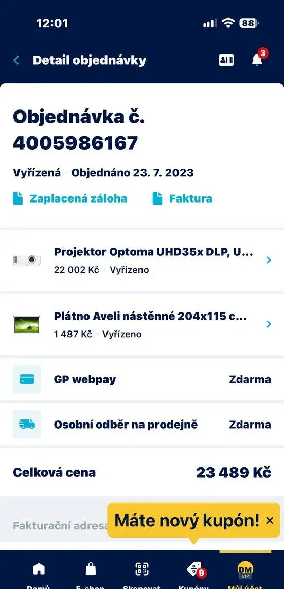 Projektor Optoma UHD35x