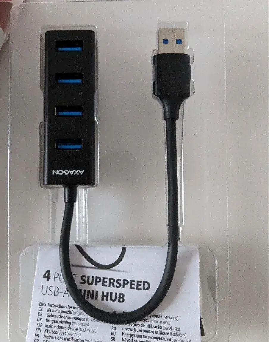 AXAGON USB hub 3.2 gen1