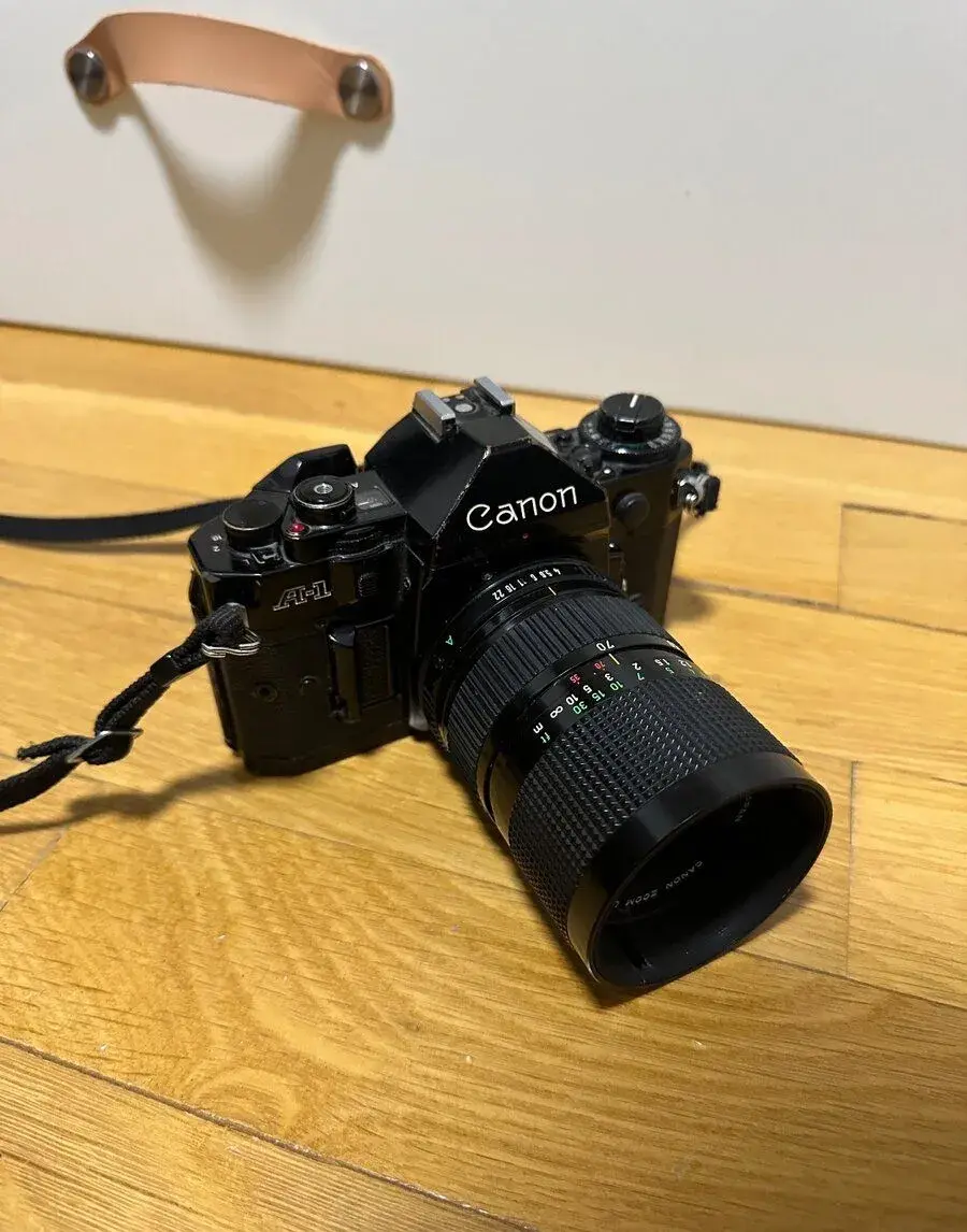 Canon A-1 + Canon FD 35–70mm f/4