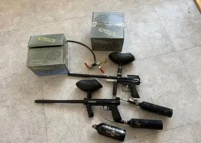 Paintbalové zbraně Tippmann, ICON + kuličky