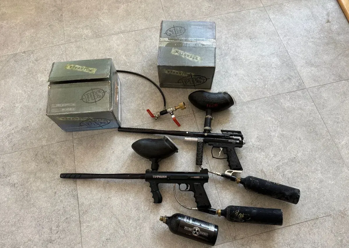 Paintbalové zbraně Tippmann, ICON + kuličky
