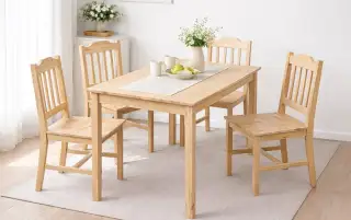 Jídelní sestava z masivu