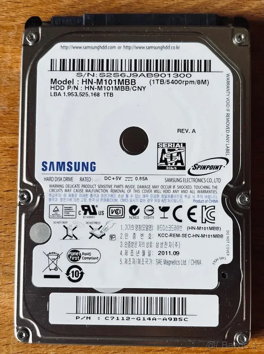 HDD Samsung 1TB