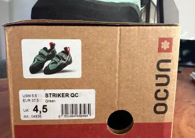 NOVÉ lezečky Ocún Striker QC vel. 37,5