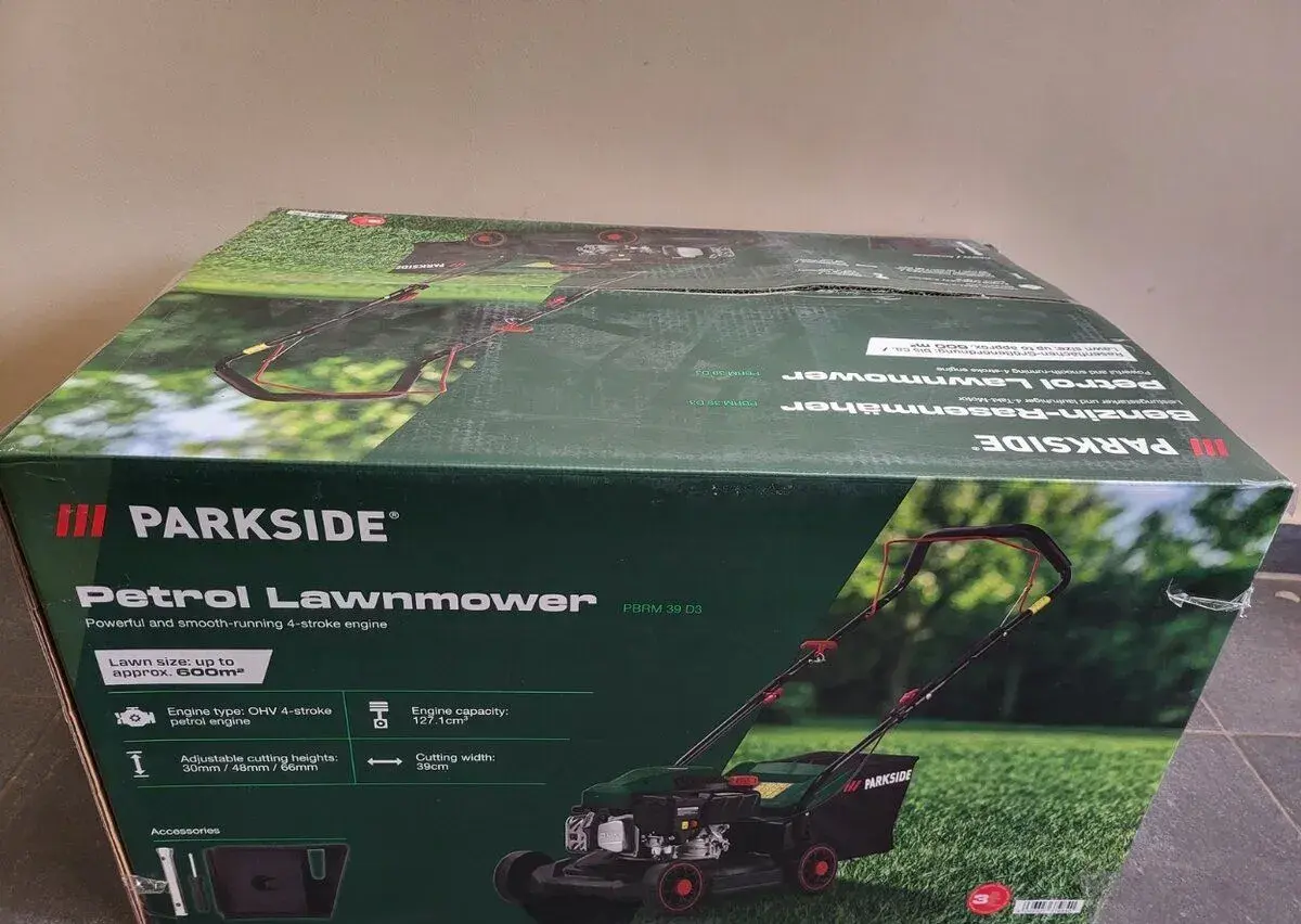 sekačka Parkside benzínová, NOVÁ