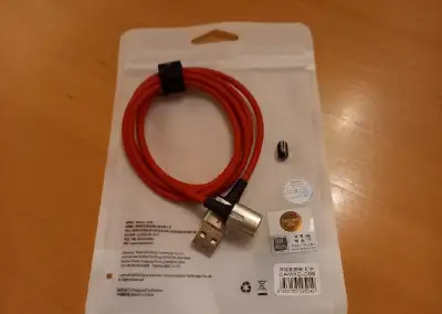 Magnetický microUSB kabel 1m