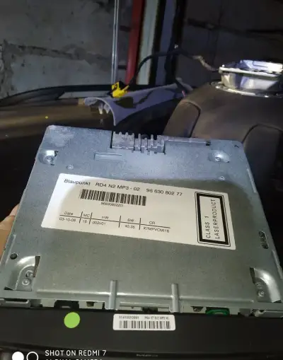 Radio RD4 na citroen C5 x7