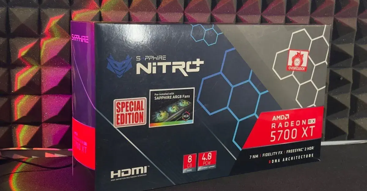SAPPHIRE NITRO+ Radeon RX 5700 XT 8G Special Edition