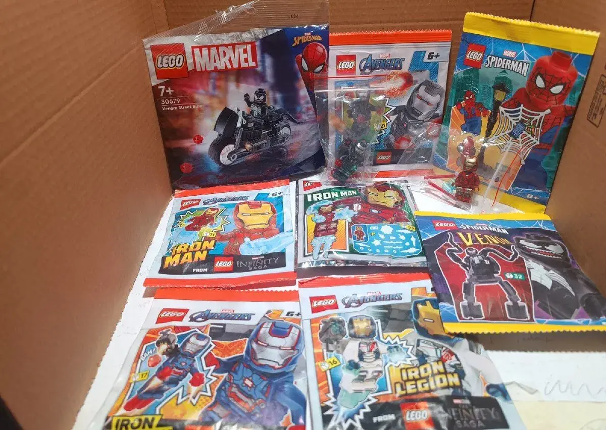Lego Marvel pytlíčky