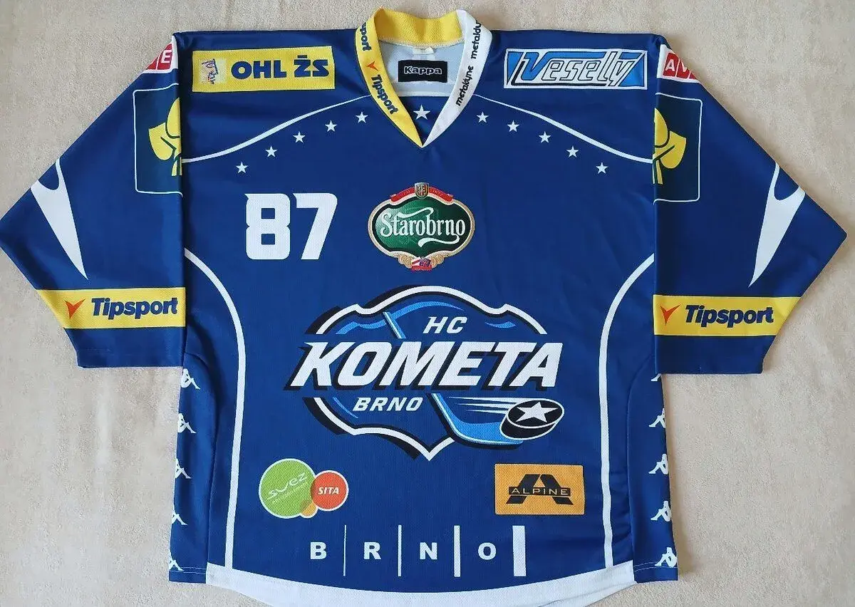 Hokejový dres HC Kometa Brno 2014/15