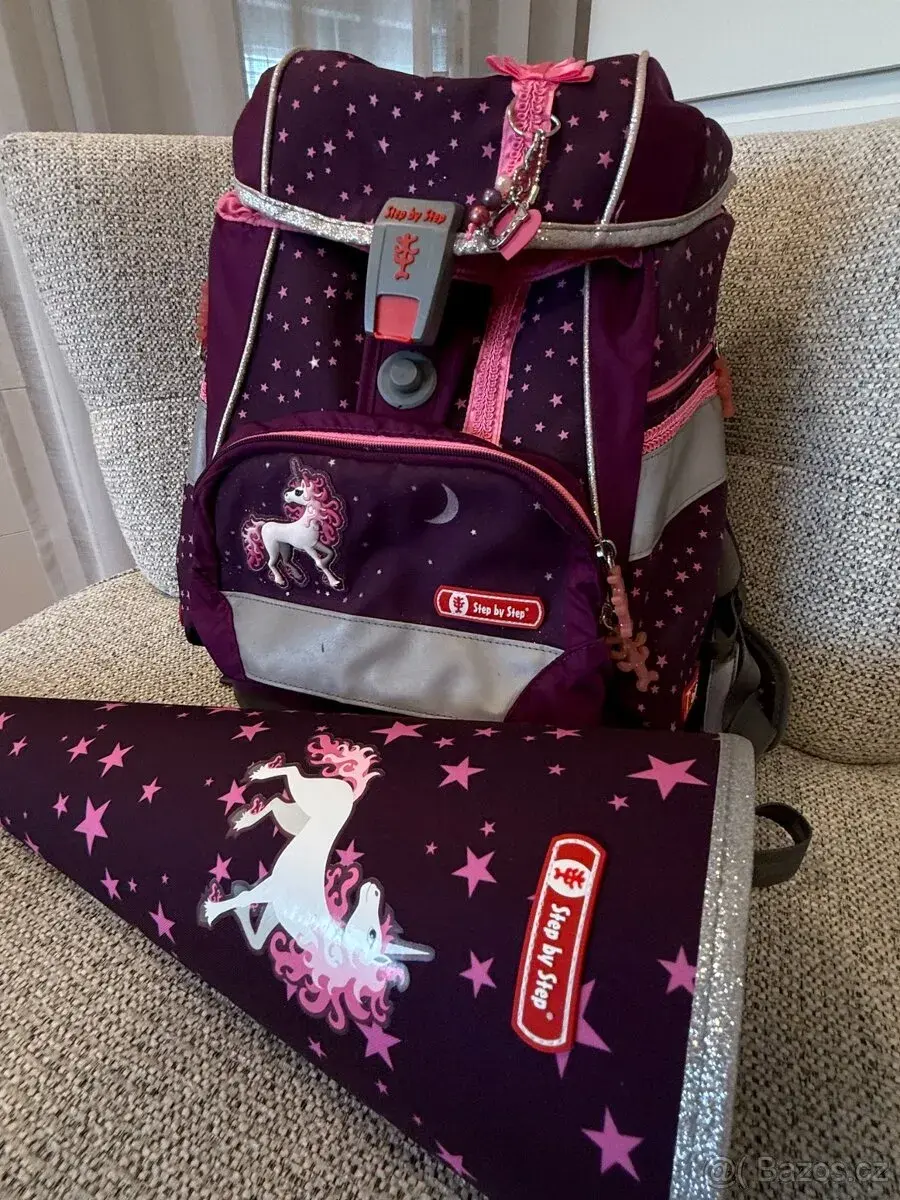školní aktovka Step by Step SPACE, Pretty Unicorn