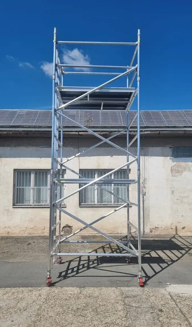 Pojízdné hliníkové lešení Klasiko 1450x1800, PV 6,2m