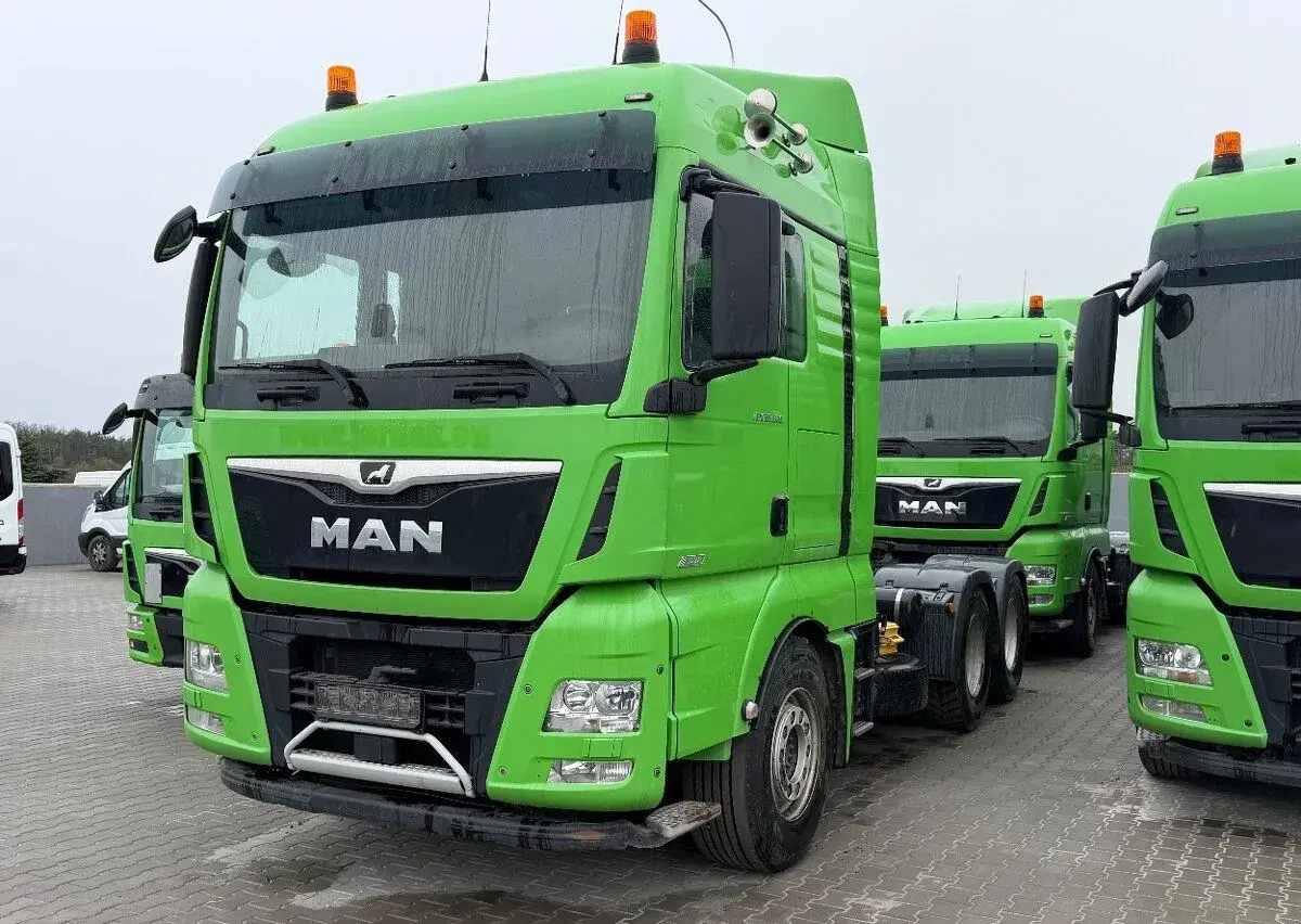 MAN TGX 26.580 pohon 6x4 hydraulika