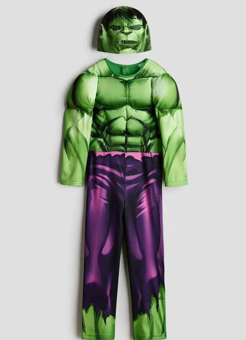 Karnevalový kostým Hulk s maskou 110-116 cm
